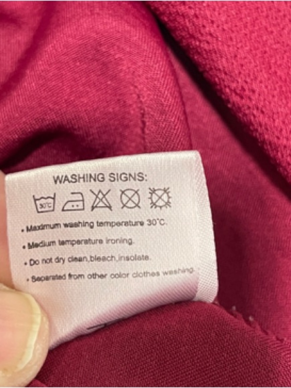 Flared Circle Skirt in Dark Raspberry - Picture 3 of 5
